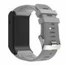 Fashion Sport Silicone Strap Watch Band Strap for Garmin Vivoactive HR (Gra