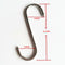 10 Pack of Stainless Steel Meat Hook / Utensil Pan Hanger Sausage Hanging