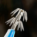 1pc Blue Flashing LED Fishing Lure Flash Light 10cm Minnow Luminous Squid J Q2V1