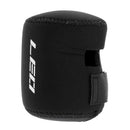 2pcs Elastic Soft SBR Fishing Reel Bag Drum Reel Cover Protective Case Black