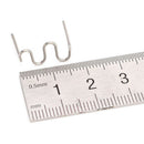 100x Wave Shape Hot Staple Pre Cut 0.8mm Plastic Stapler Repair Kits Welders