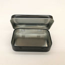 95x60x21mm Black Tin Box Black Metal Box With Matte Candy Box Small Box P9B5