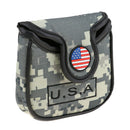 Golf Mallet Putter Headcover Club Square Protective Bag & Magnetic Closure