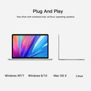 Type-C To 4 USB Hub Expander Ultra-Thin Portable 4 Ports Splitter PC Computer