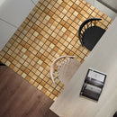 10pcs 10cm Retro Tiles Wall Stickers PVC Waterproof Kitchen Decals (MSC054) A