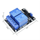 1Pcs 12V 2 Channel Relay Module Shield For Arduino Arm Pic Avr Dsp Electron