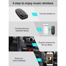 J19 3.5mm Bluetooth Audio Receiver Car Kit Handsfree Call Wireless Adapter