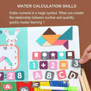 Magnetic Stickers Learning Drawing Board Toys Magnetic Jigsaw Puzzle Educat L8X8