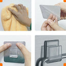 Transparent Adhesive Buckle Accessories Shelf Holder Without Tray Durable