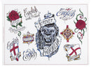 Assorted Pattern Tattoo Reference Book Sketch Picture Instruction Sheet
