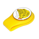 2x Golf Ball Marker, Metal Golf Hat Clip,  Golf