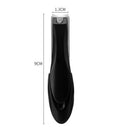 Nail Clipper with Catcher - Stainless Steel Curved Fingernail and Toenail C