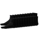 20 x Pairs Mens Cotton Rich Sport Socks Work Sports Socks Size 6-10 Black