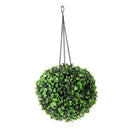 Plastic Grass Ball Solar Hanging Lights Waterproof Garden Lantern Patio Decor