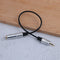 Audio aux 6.35mm 1/4" female to 3.5mm 1/8" male stereo headphone adapter cabl FT