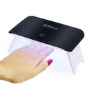 24W Nail Dryer LED UV Lamp Micro USB Gel Varnish Curing Machine For Home UsSEAU