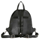 Chic Women Girl PU Leather Mini Preppy Black Backpack Casual School Shoulder Bag