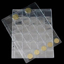 1Pc 30 Classic Coin Collection Storage Album Page Folder Clear Pockets Holder
