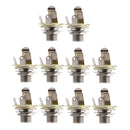 10x Electric Guitar Bass Audio 1/4" 6.35mm Mono Input Output Jack Socket DIY