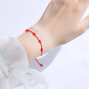 Man Women Lucky Red String Bracelet Kabbalah Amulet 7 Knots Protection Rope Gift