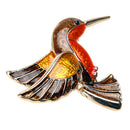 Retro Diamond-bordered Delicate Brooch Alloy Flyer 40*38mm