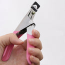 3-Way False Nail Tips Stand-Up Clipper Cutter Acrylic UV Gel Set Tool PINK