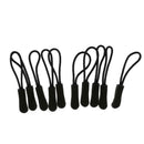 30Pcs Zip Slider Hanger Replacement Zipper Pull Cord Fastener Puller 3 Color