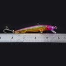 10pcs 9.5cm Assorted Minnow Fishing Lures Bass Crankbait Sharp Hooks Tackle New