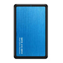 2.5 inch Hard Disk Mobile Case USB 3.0 to SATA HDD SSD Enclosure (Blue) A