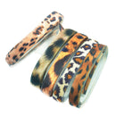 Leopard Ribbon Velvet Design for Sewing Crafts DIY Hair Accessory 1cm 5yards