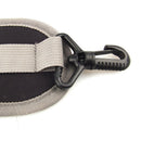 1 Pair of Backpack Rucksack Shoulder Strap Belt Cushions Pad with Buckle Black