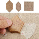 54pc/Set Acrylic Ruler Quilt Patchwork Template Quilting Sewing DIY Tool Cr F1Q0