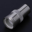 1 x Male TV Coaxial Connector Plug Zinc alloy
