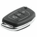 Flip Key Shell fit for HYUNDAI ix45 Santa Fe Remote Key Case Fob 3-Button B E4F3