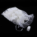 Nail Shiny Files Buffer, Professional Manicure Care Polisher Kit White Cube