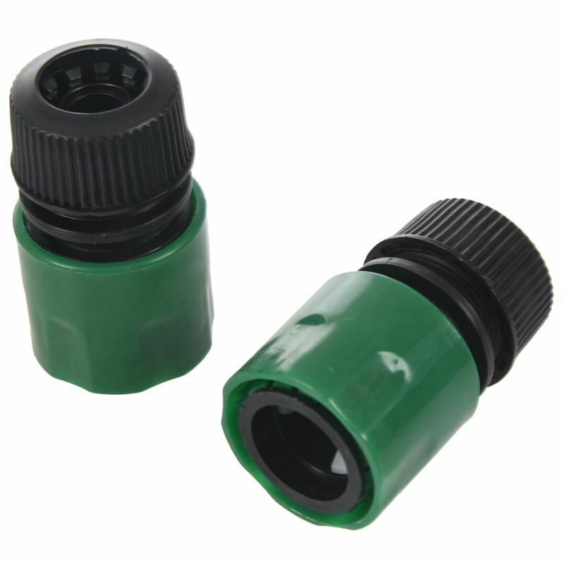 4Pc Garden Car Water Hose Pipe Tap Nozzle Connector Set Fitting Adapter Hoz