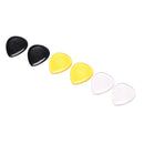 6pcs durable guitar picks for acoustic electric guitar bass clear plectrum JR