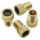 4Pc Aluminum Alloy Bike Valve Adapter Bike Inner Tube Caps Cover Adapter Ra P2S9