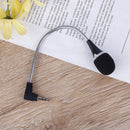 1pc 2019 3.5mm Flexible Mini Microphone Mic for Laptop Notebook PC Podcast Mic-