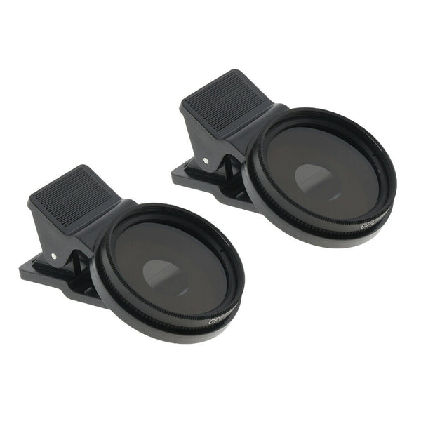 Mobile Phone Lenses - Universal Clip Polarizer 37mm CPL Filter Mobile Phone Lens