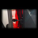 2pcs Car Door Stopper Buckle Stop Cap Rust Protector Cover Fits Ford Mustang 15+