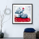 5D DIY Full Drill Diamond Painting Love Bear Cross Stitch Embroidery Mosaic
