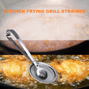 Multifunction Filter Clip Spoon Stainless Steel Oil-frying Clamp Strainer