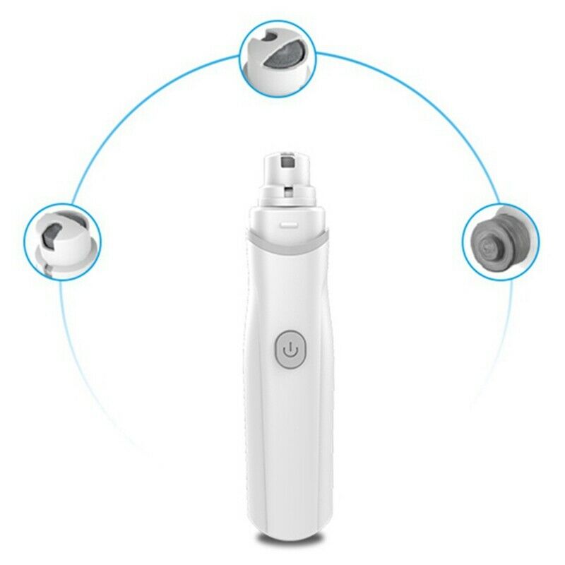 Electric Pet Nail Grinder By For Gentle And Painless Paws Grooming, Trimmin