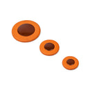 25pcs/Lots Alto Saxophone Pads Cushion Multi-size for Saxophonist (Orange)