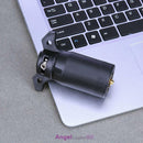 7 Way Round RV Style Trailer Light Plug Connector Replacement End Blade Pin