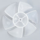 1 Pcs Small Power Mini Plastic Fan Blade 6 Leaves For Hairdryer Motor3C
