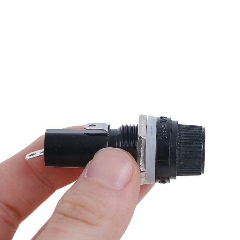 5pcs 6*30mm glass fuse holders 6x30 insurance Panel tube socket fuse hoSEAU