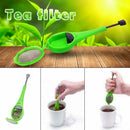 Healthy flavor silicone tea strainer mixer measurement Tea coffee filter te W4F6