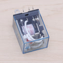 LY2NJ 220V AC Coil 10A 240V Power Relay DPDT Led Lamp